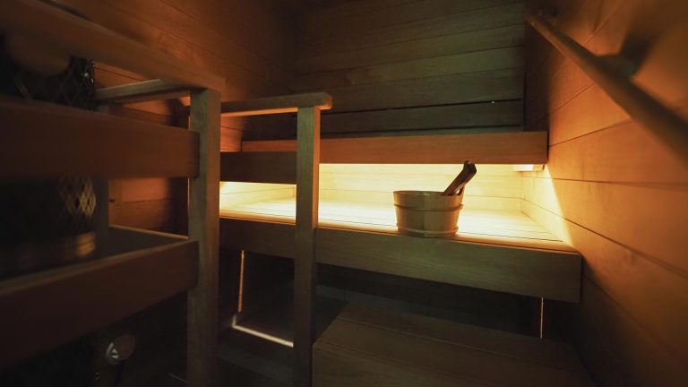 sähkösauna enjoynature b&b:llä, siipi D