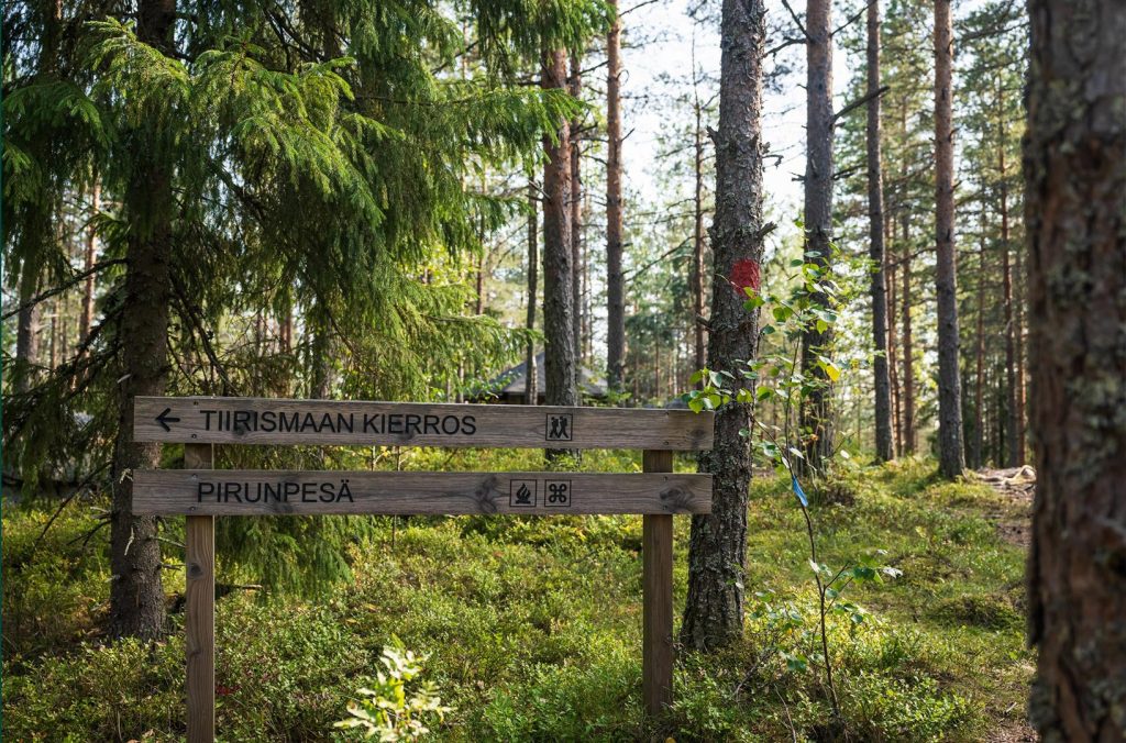 Hollolan Pirunpesä - reitti